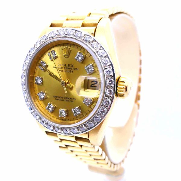 Rolex Datejust or référence 69178