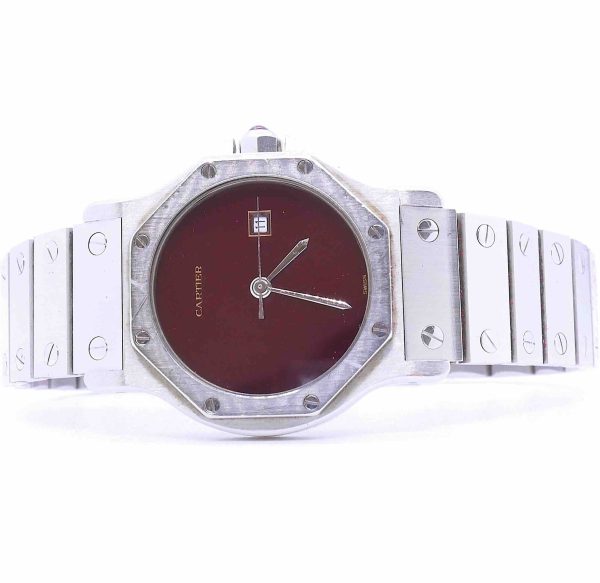 Cartier Santos 2965 Burgundy