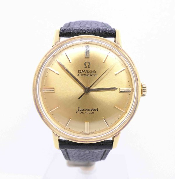 Omega Seamaster or jaune