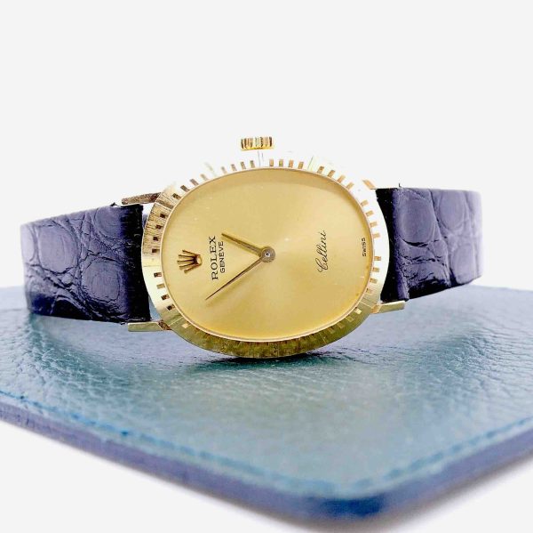 Rolex Cellini Ellipse 4047 en or 18k