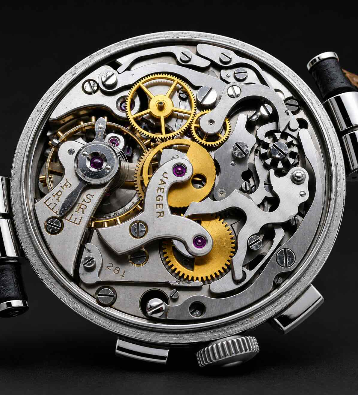 Jaeger Chronographe Pulsomètre – Années 1940 – Image 9