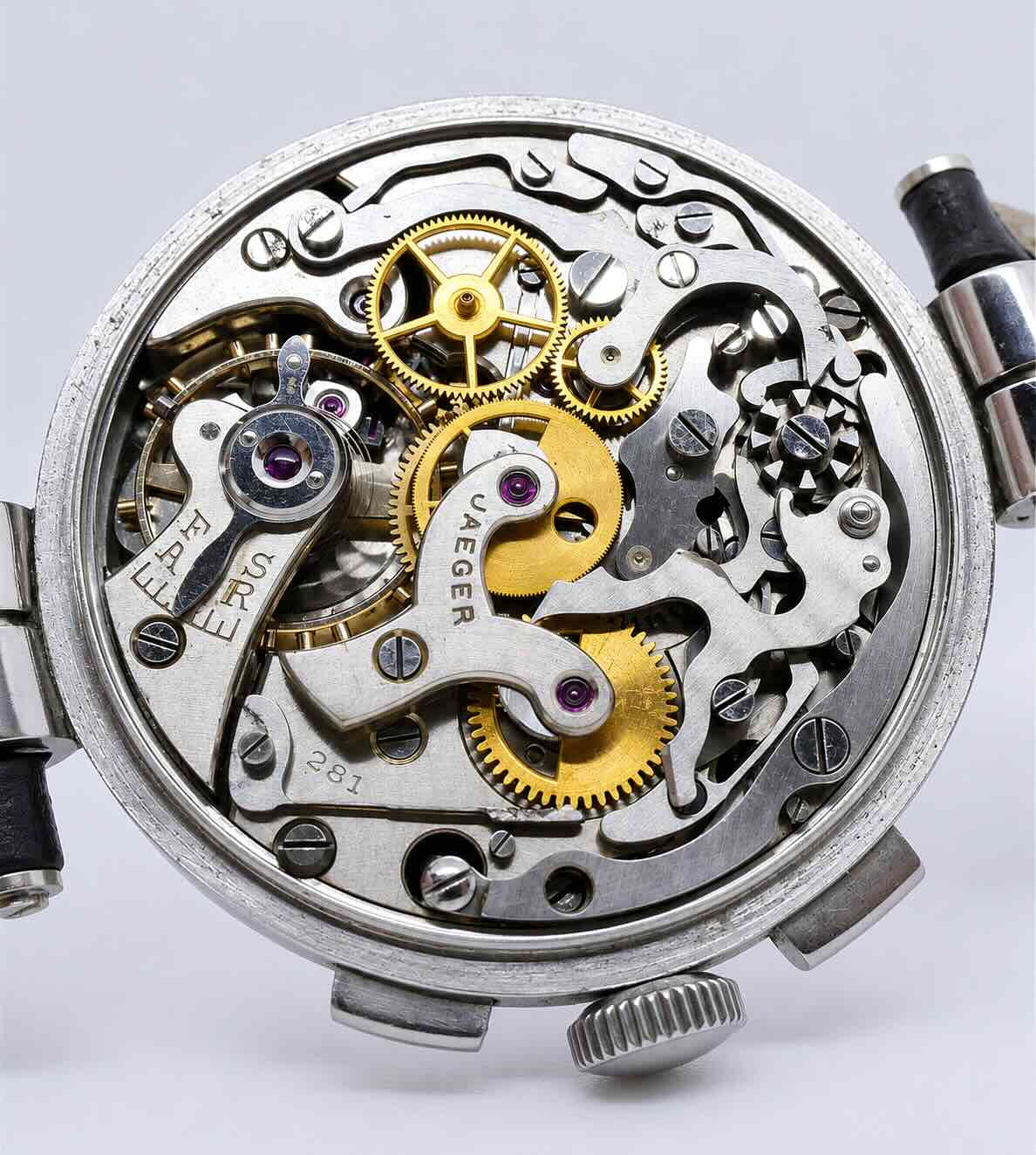 Jaeger Chronographe Pulsomètre – Années 1940 – Image 4