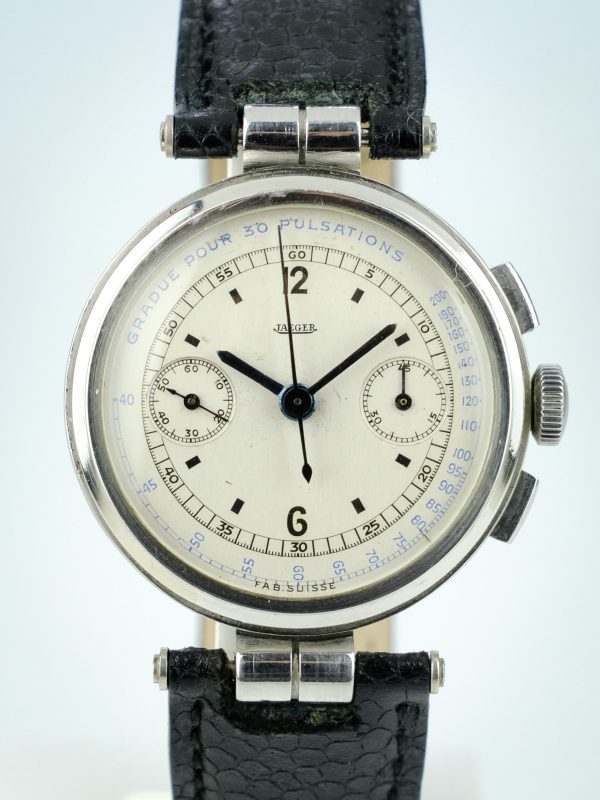 Jaeger Chronographe Pulsomètre – Années 1940