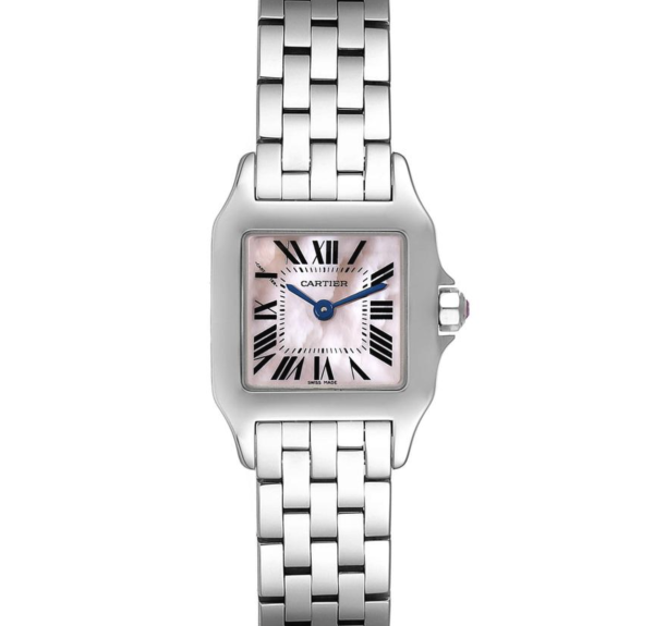 Cartier Santos Demoiselle – Cadran nacre – Réf. 2698 / W25075Z5