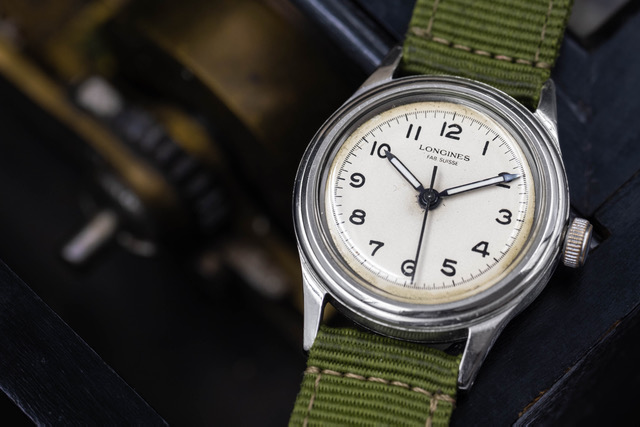 Montre Longines militaire
